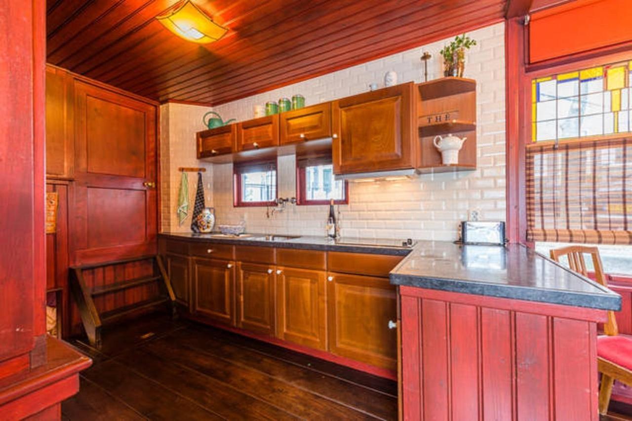Houseboat Amstel River Suite Amsterdam Zimmer foto