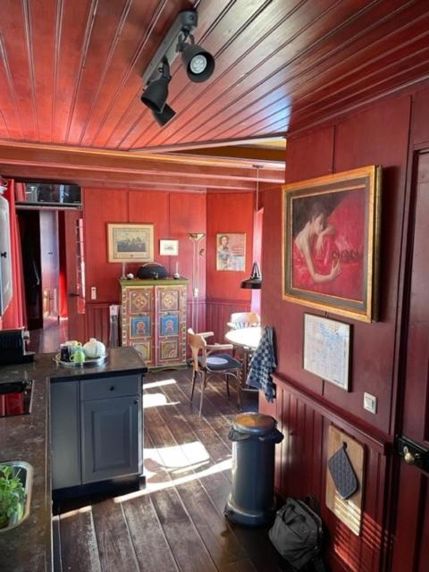 Houseboat Amstel River Suite Amsterdam Exterior foto